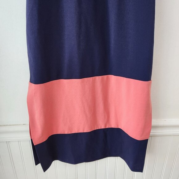 Hutch Anthropologie Peyton Dress Navy Blue Midi Career Fitted Women's S - Picture 7 of 11